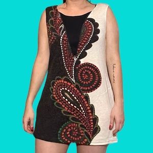 Y2K Paisley patterned Aryeh dress
